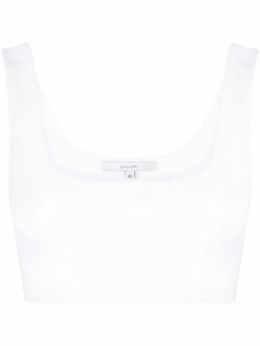 Miss Jane Sleeveless Cropped Top