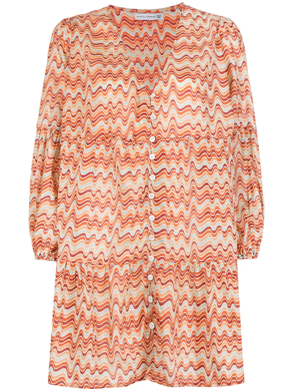 Pauletta Vadella-Print Mini Dress