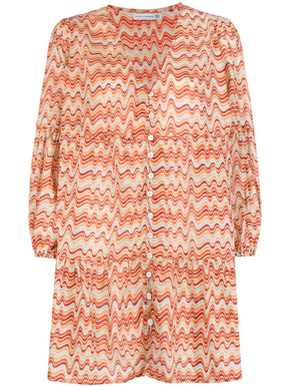 Pauletta Vadella-Print Mini Dress