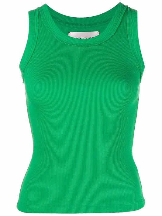 Fine-Ribbed Vest Top