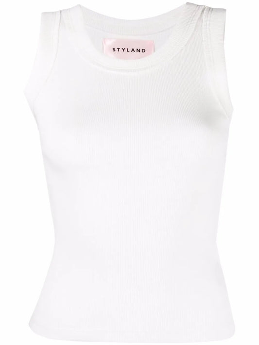 Organic Cotton-Blend Vest Top