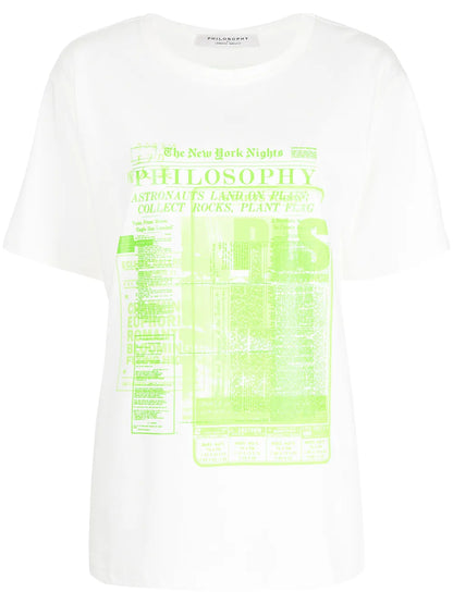Graphic Logo-Print Cotton T-Shirt
