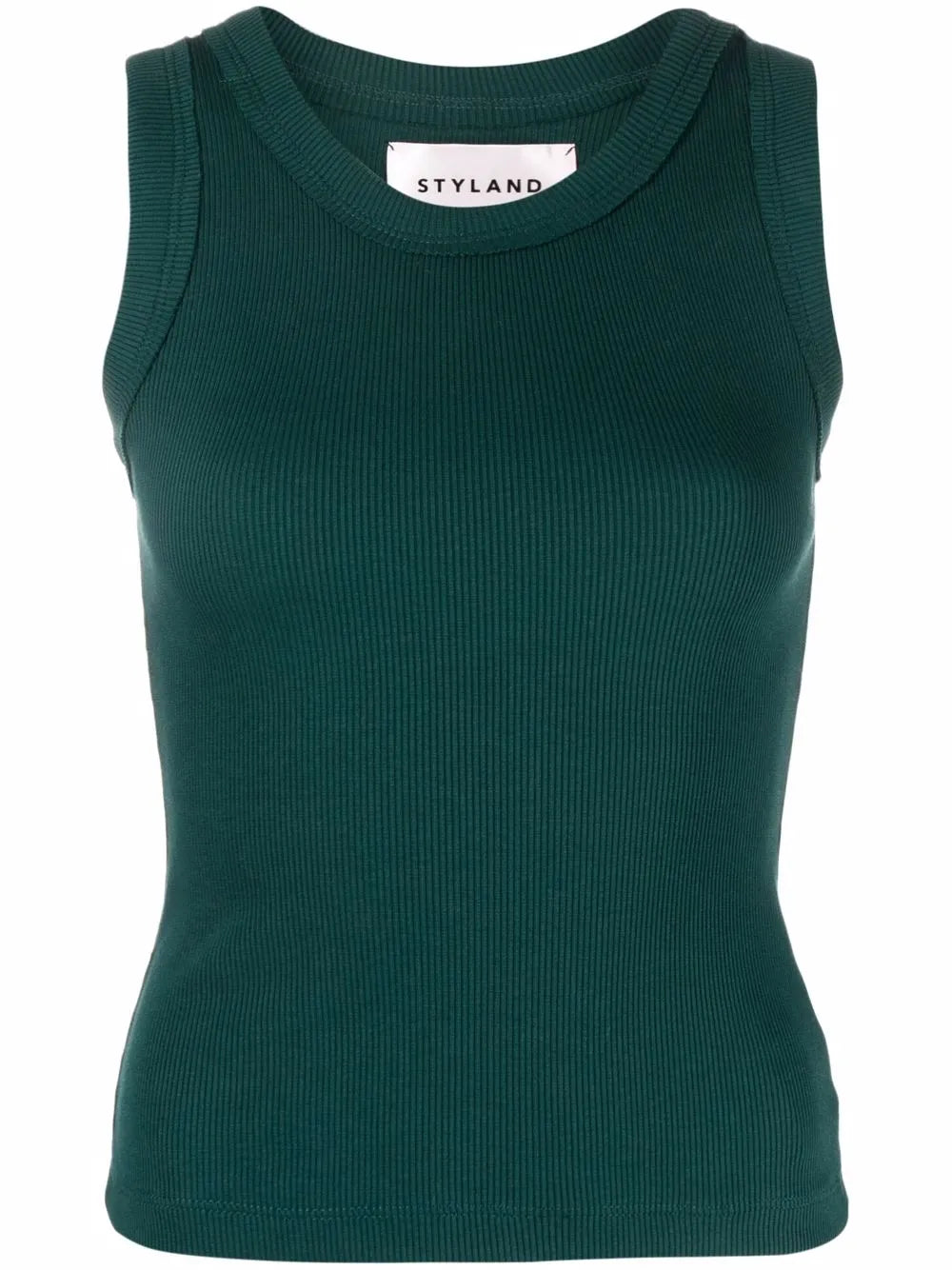 Ribbed-Knit Vest Top
