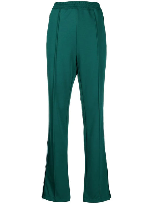 Piped-Trim Track Pants