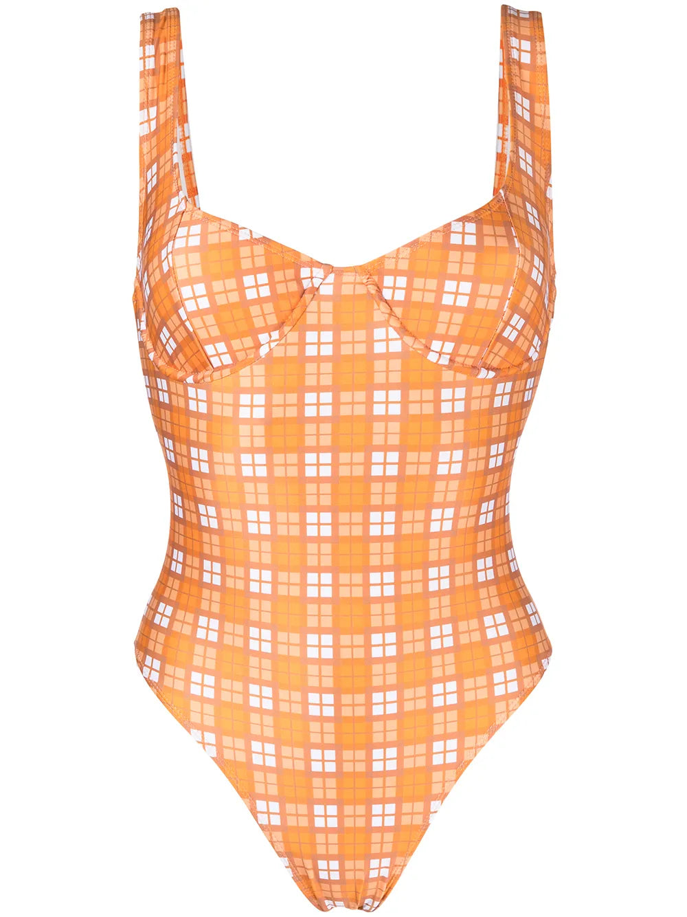 Mona Check Swimsuit
