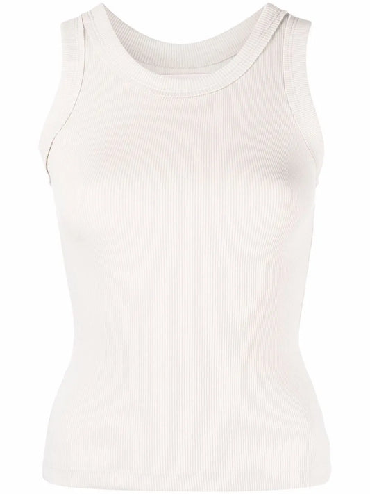 Ribbed Slim-Cut Vest