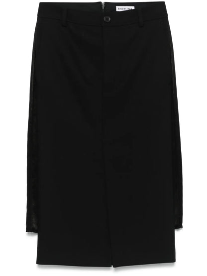 Layered Midi Skirt