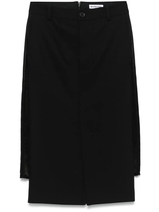 Layered Midi Skirt
