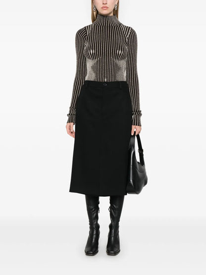 Layered Midi Skirt