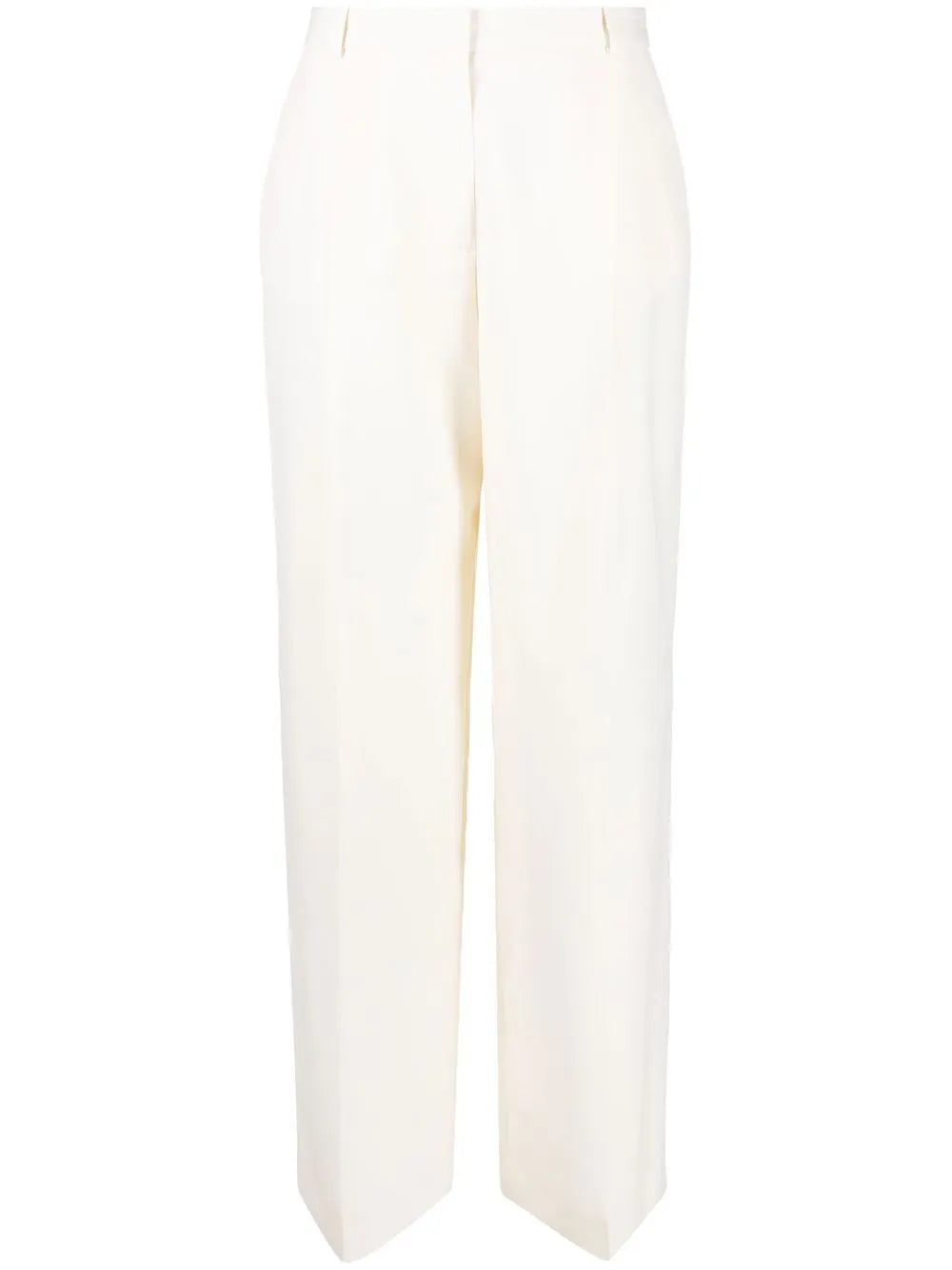 Flared Wide-Leg Trousers