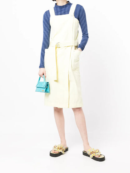 Cotton Pinafore Dress