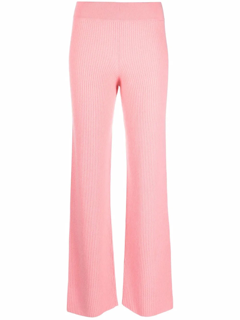 Ribbed-Knit Cashmere Trousers