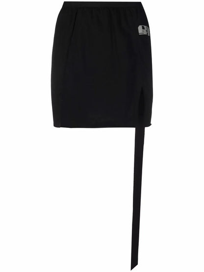 Graphic-Print Skirt