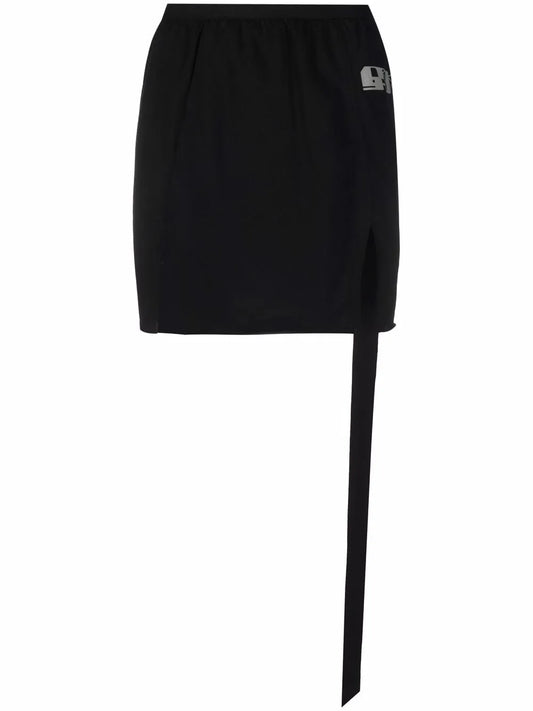 Graphic-Print Skirt