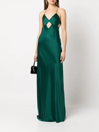 Cut-Out Detail Gown