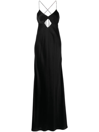 Cut-Out Detail Gown