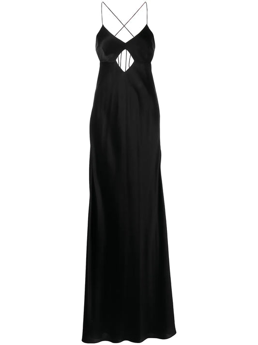 Cut-Out Detail Gown