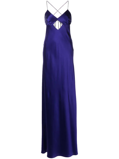Cut-Out Detail Gown