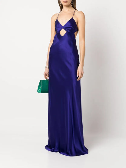 Cut-Out Detail Gown