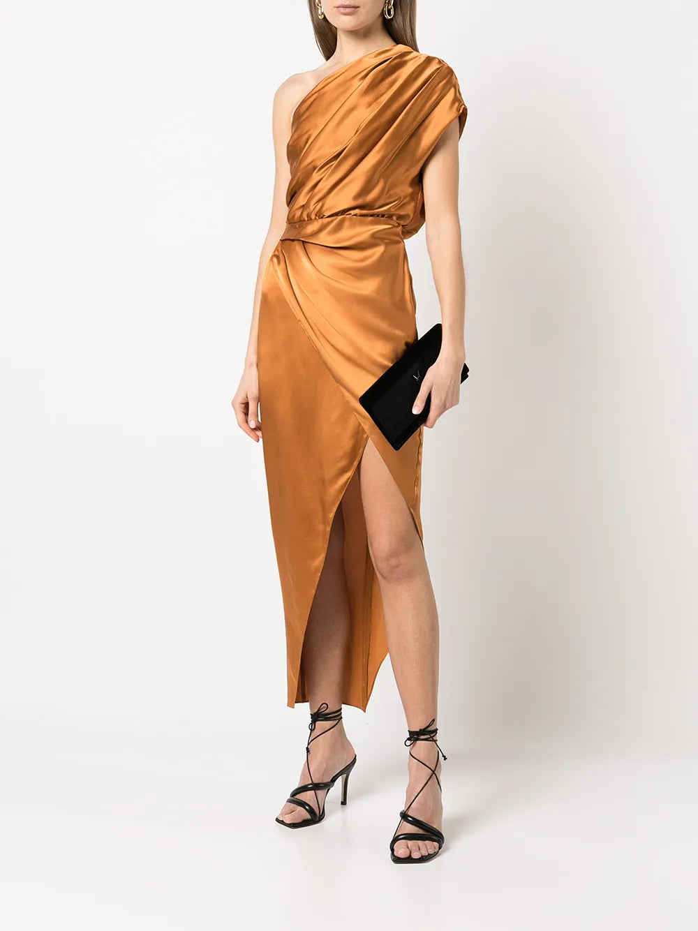 Asymmetric Open Back Dress