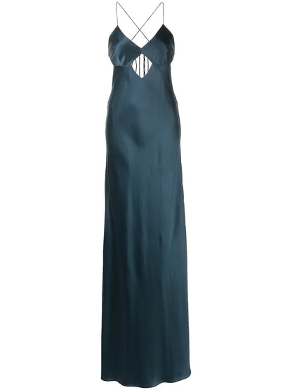 Cut-Out Detail Gown