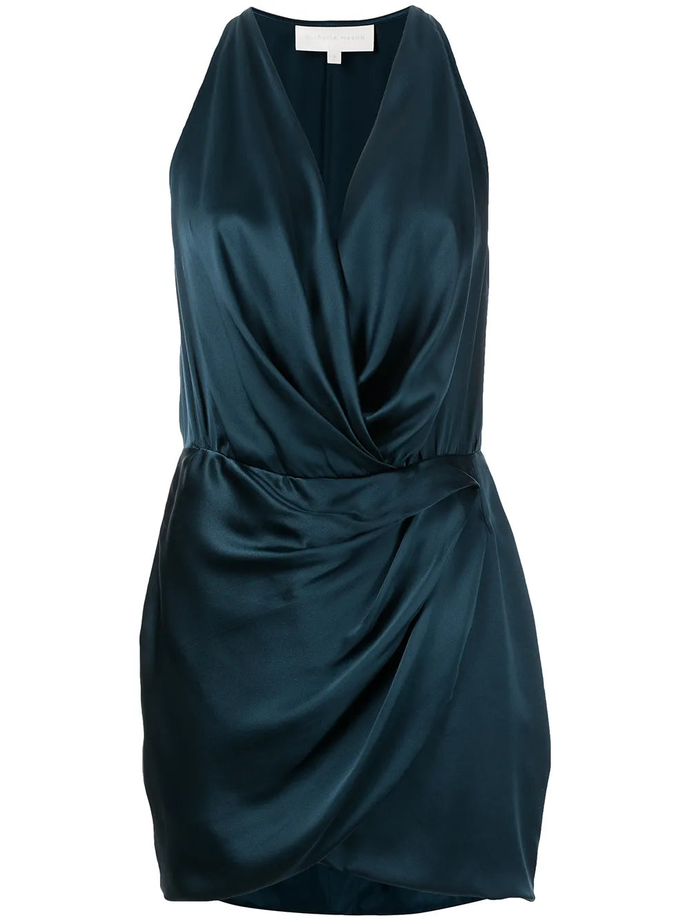Cut-Out Detail Halterneck Gown