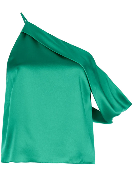 Draped Cowl Asymmetrical Top