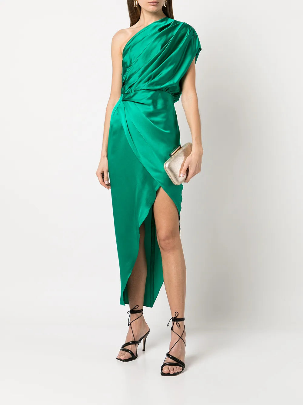 Asymmetric Open Back Dress