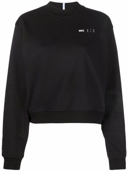 Logo-Print Crew Neck Sweatshirt