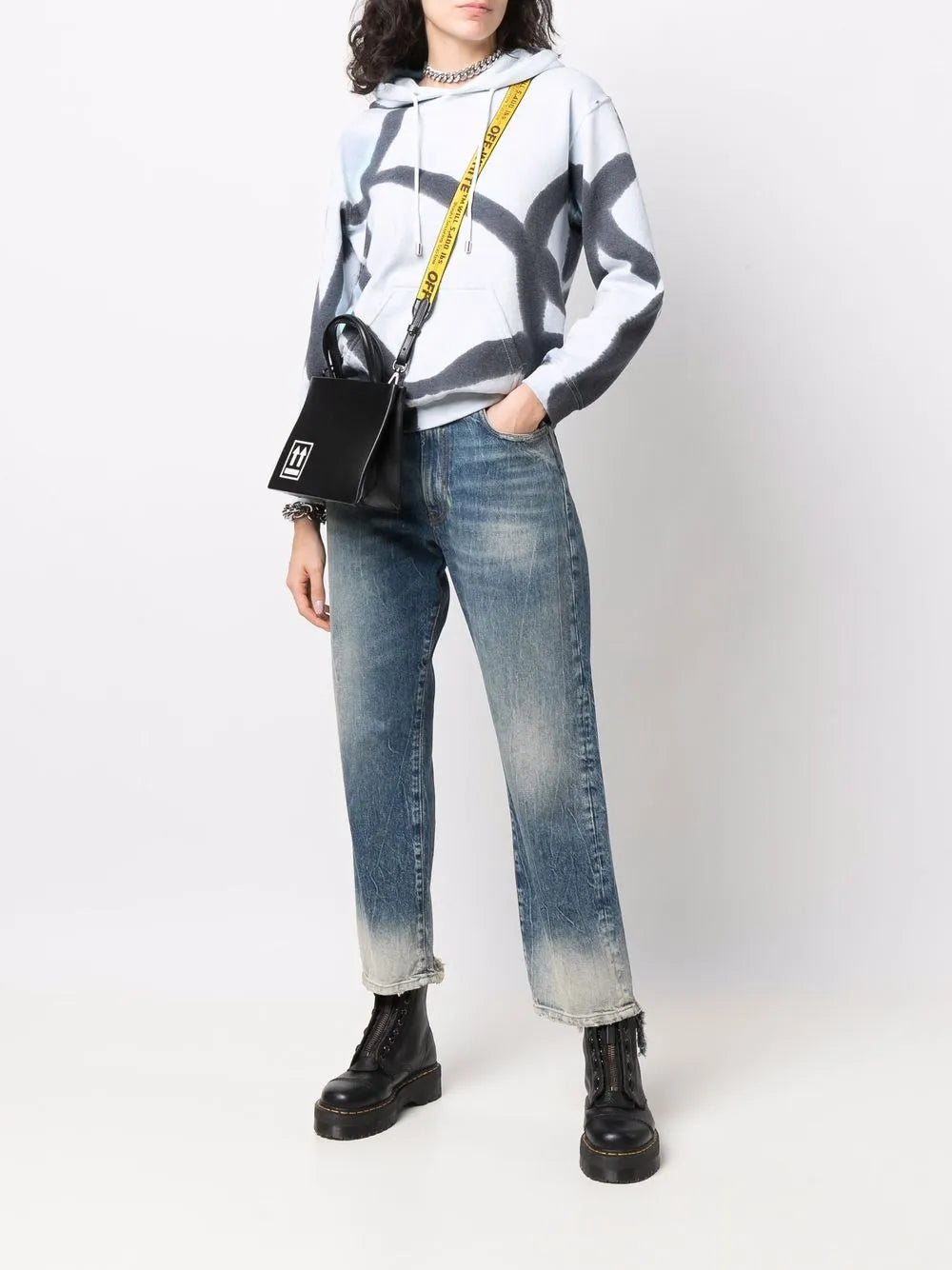 Kelly Cropped Distressed-Hem Jeans