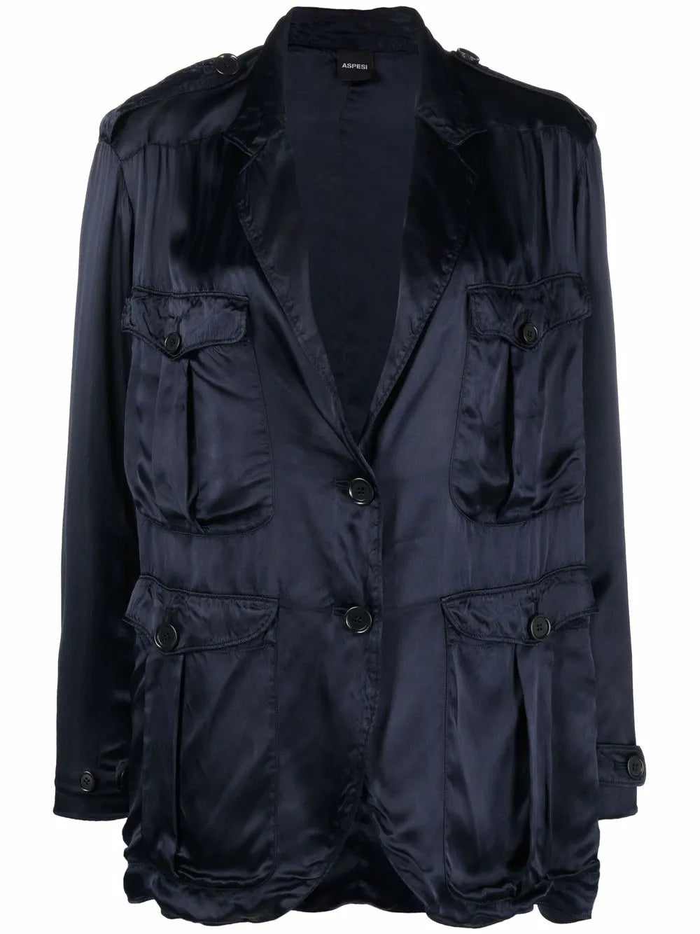 Single-Breasted Tailored Blazer