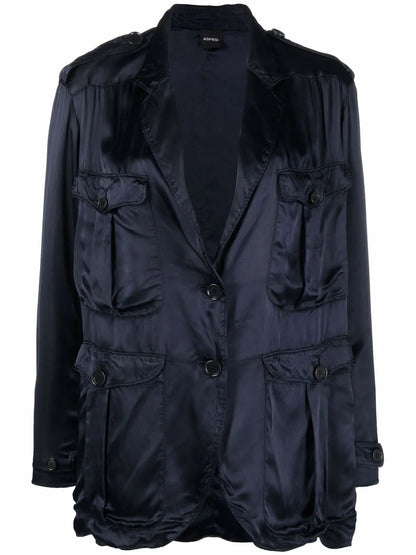 Single-Breasted Tailored Blazer