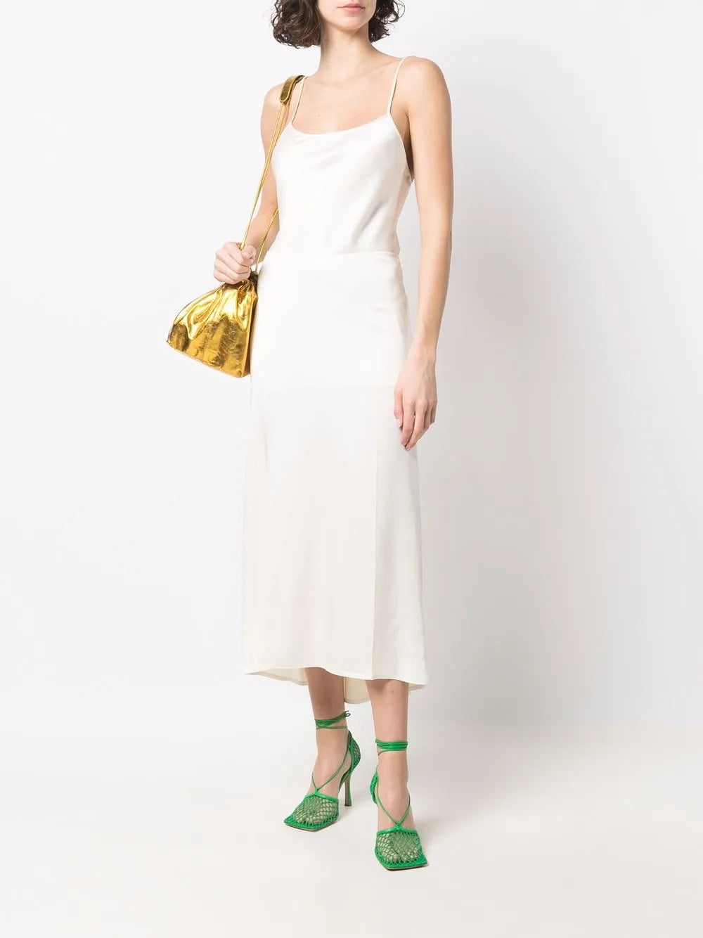 V-Back Slip Top