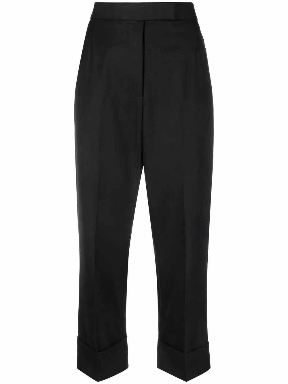 Pearl-Detailing Tailored Wool Trousers
