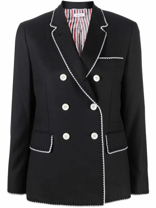 Double-Breasted Wool Sport Coat