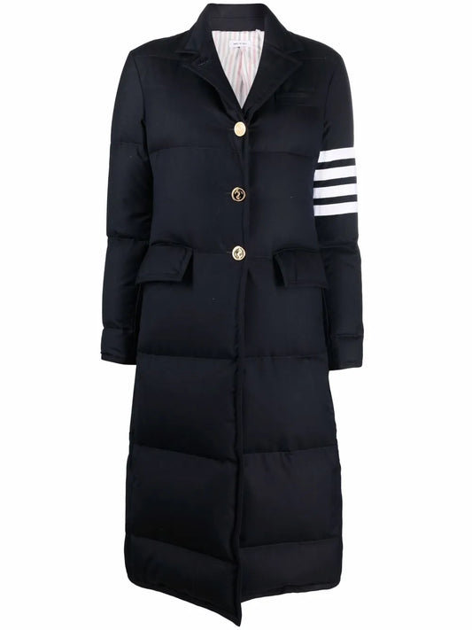 Down-Feather 4-Bar Overcoat