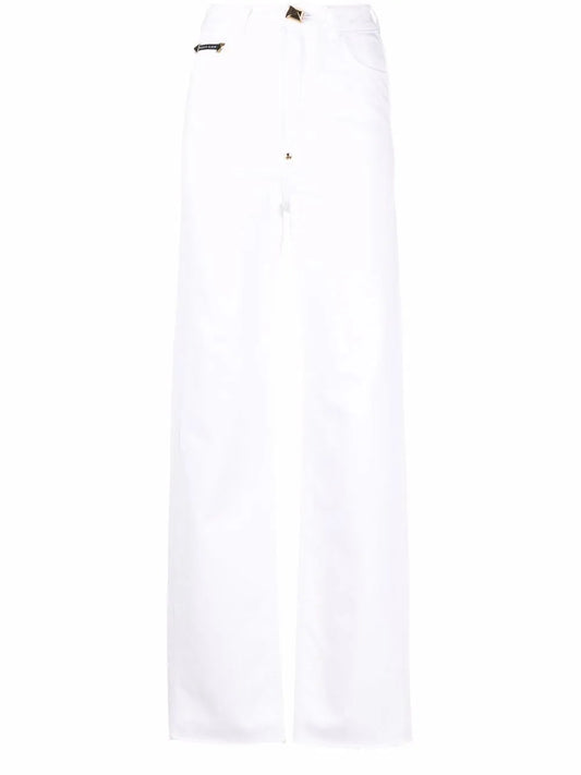 Straight-Leg Denim Jeans