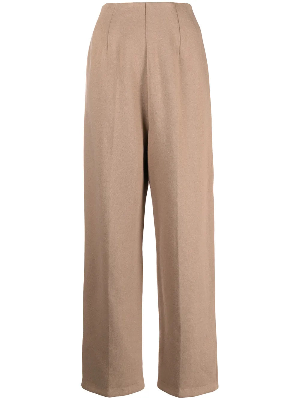 High-Waisted Wide-Leg Trousers