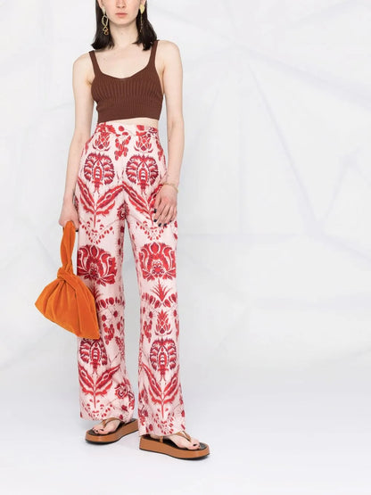 Joan Rib-Knit Crop Top