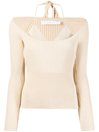 Jayline Compact Scoop-Neck Jumper