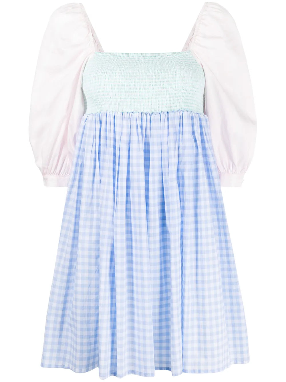 Printed Babydoll Dress