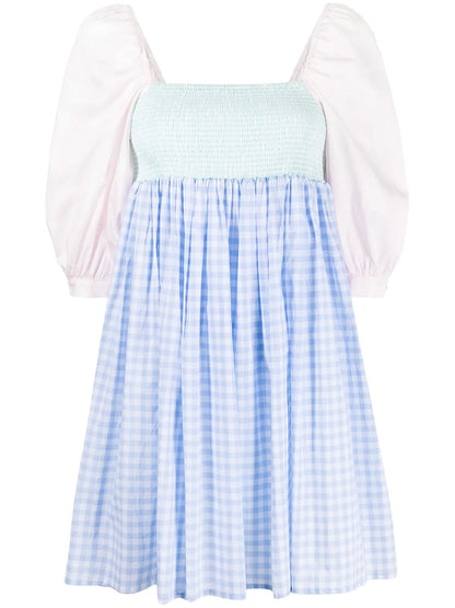 Printed Babydoll Dress