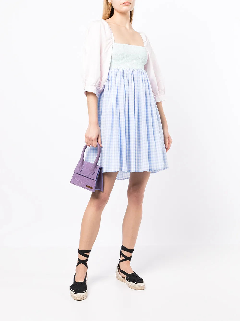 Printed Babydoll Dress