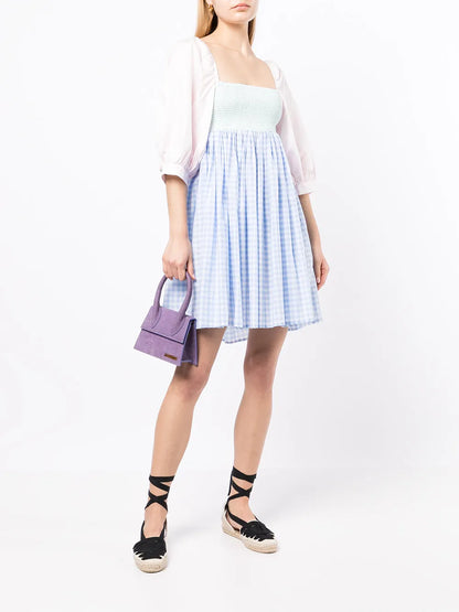 Printed Babydoll Dress