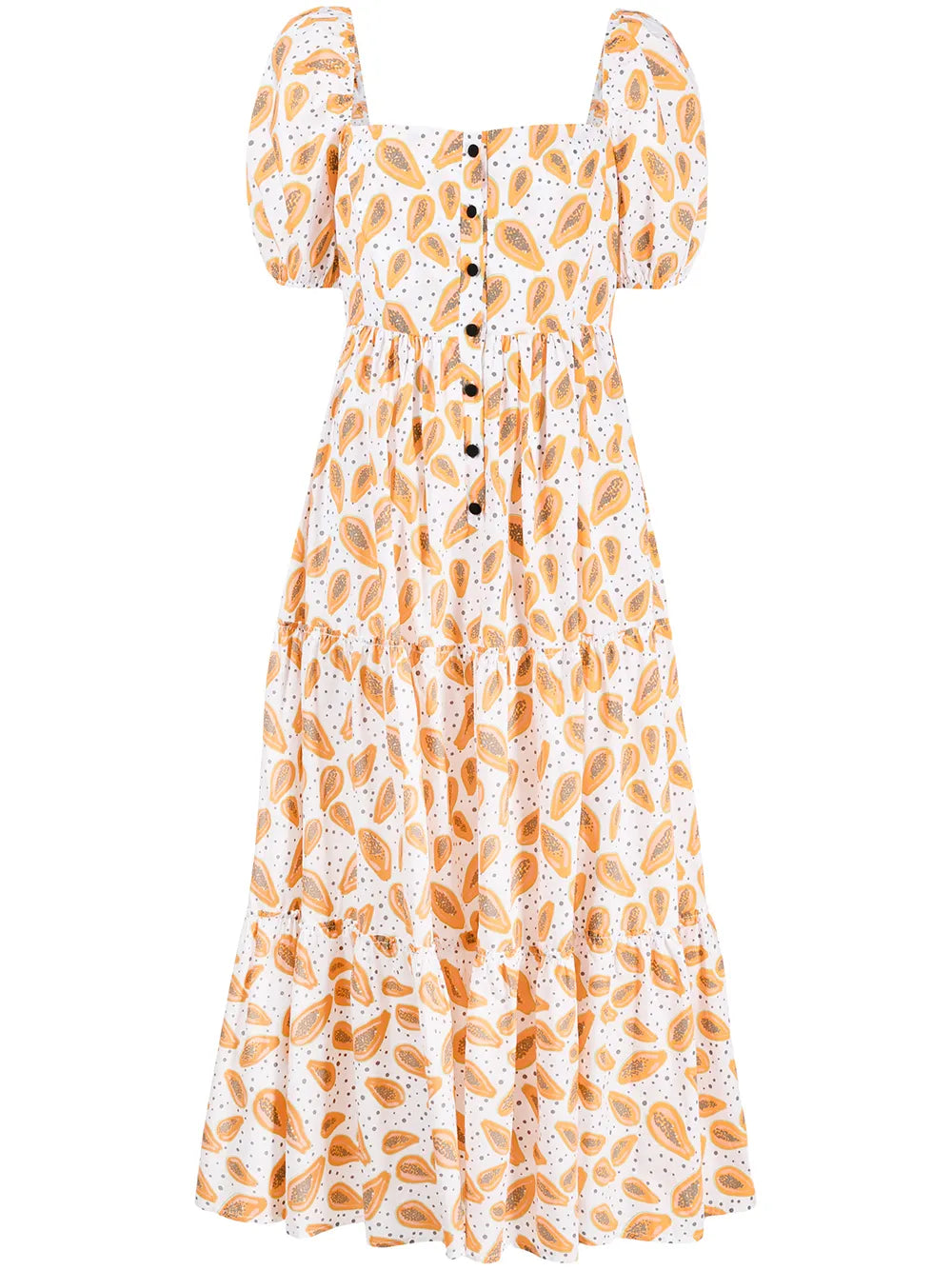Play Praire Papaya-Print Dress