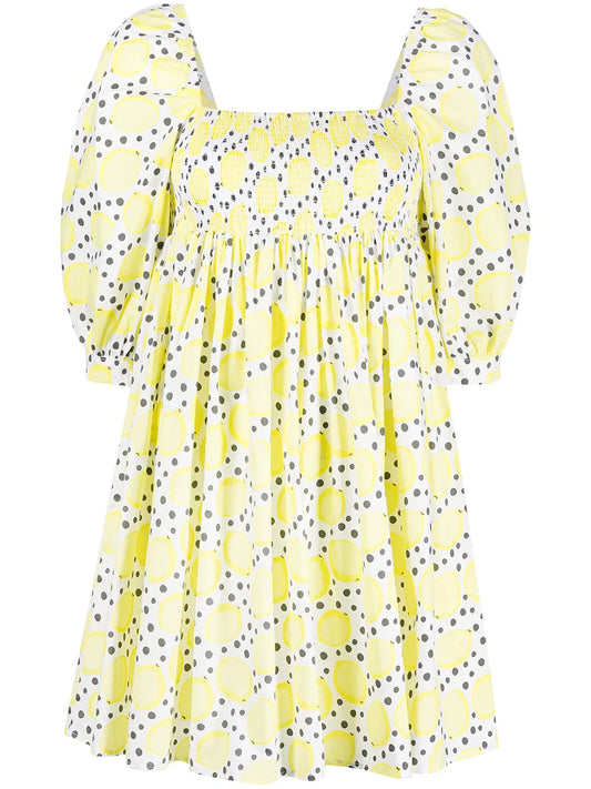 Printed Babydoll Dress
