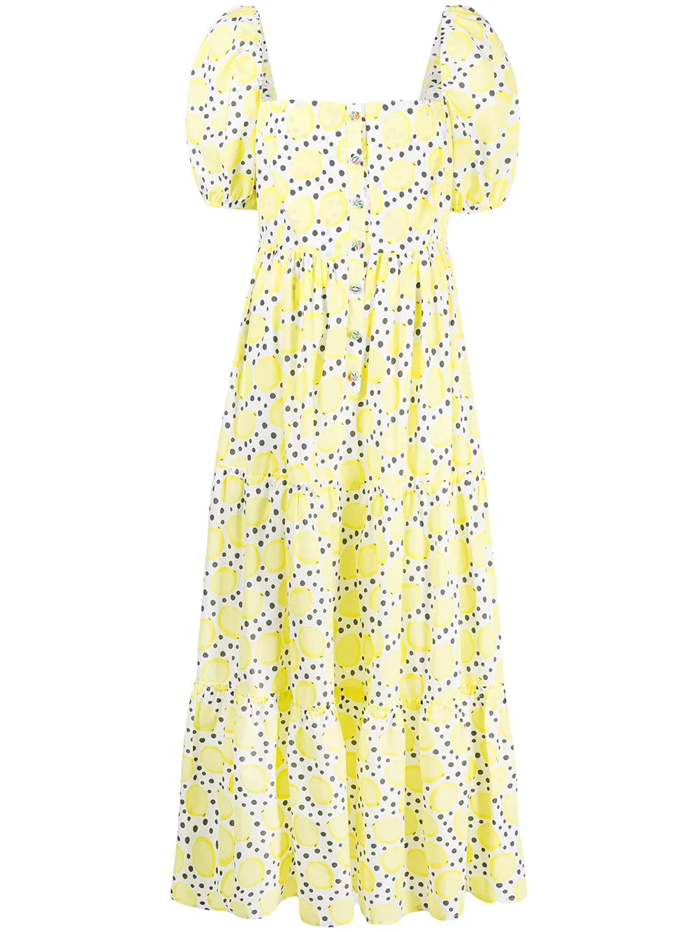 Play Praire Lemon-Print Dress