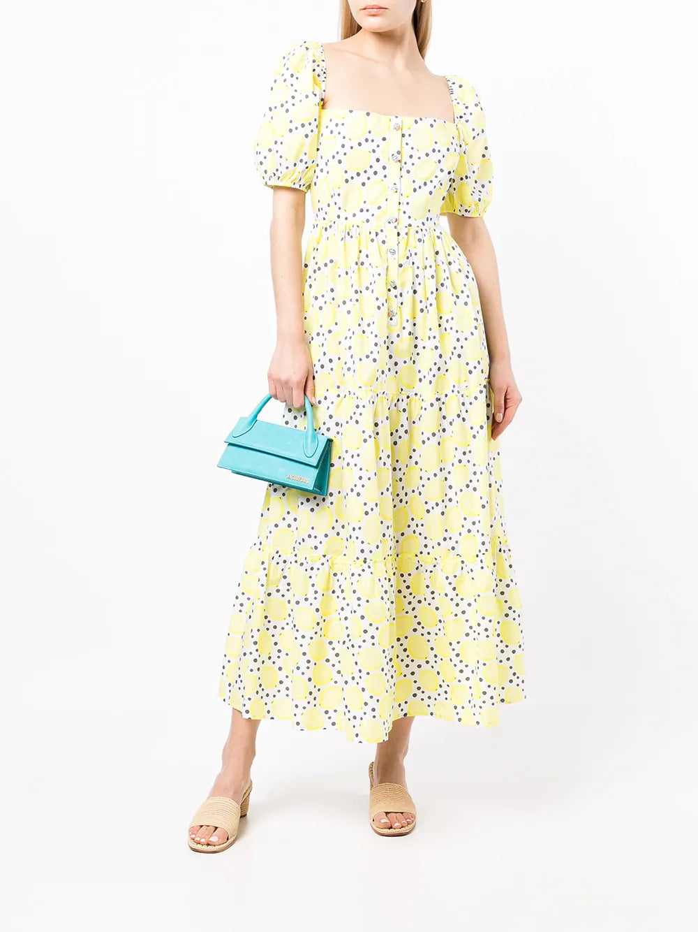 Play Praire Lemon-Print Dress