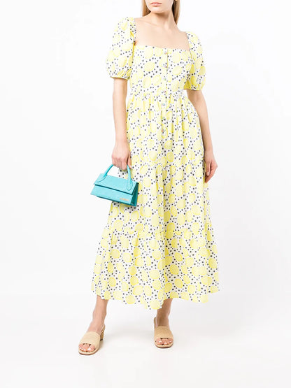 Play Praire Lemon-Print Dress