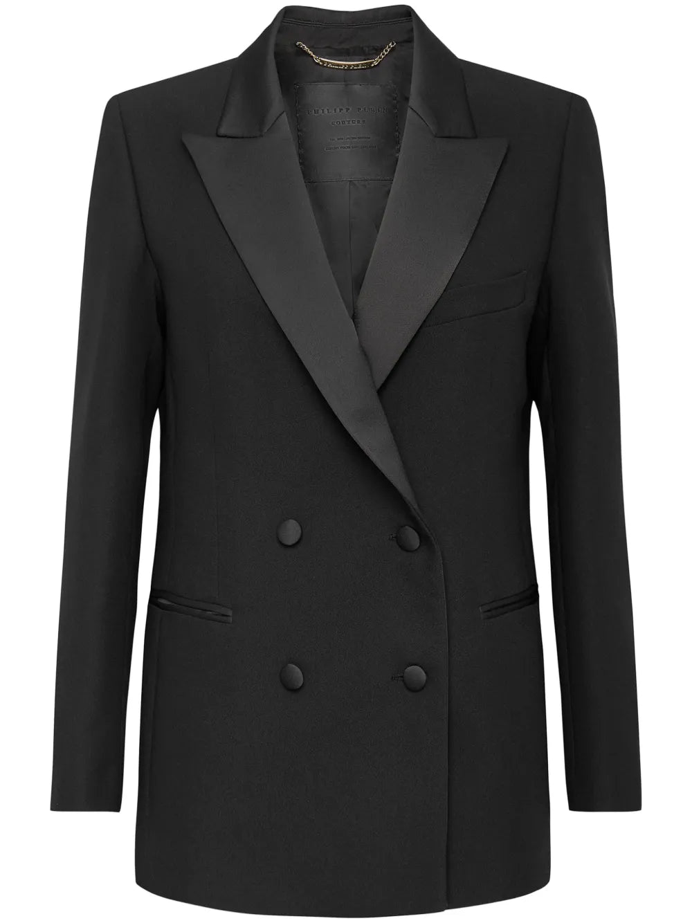 Double-Breasted Boxy Blazer